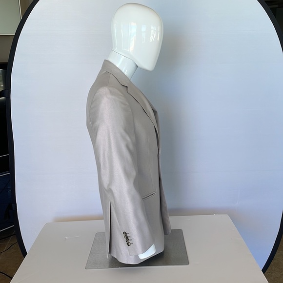 Valentino Sport Jacket Light Silvery Gray 46 Euro 36 US - Picture 7 of 11